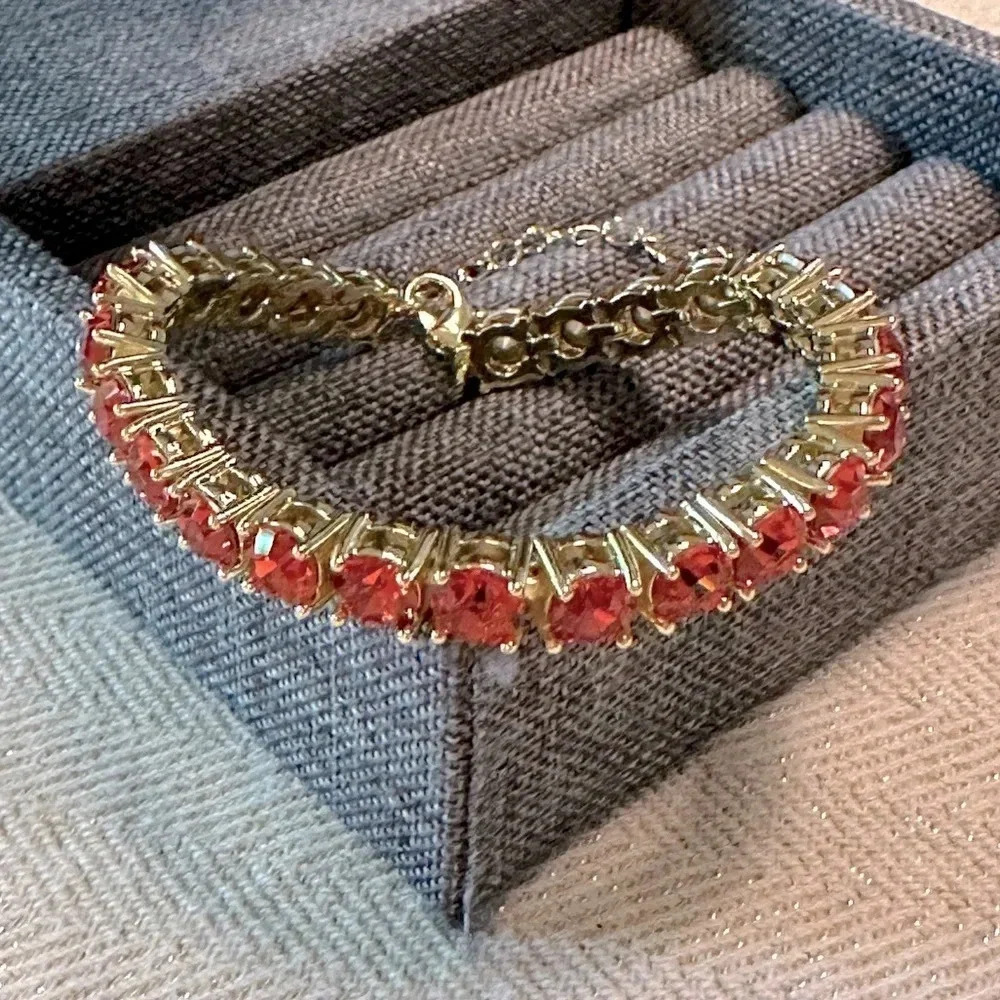 Park Lane Coral Mini Impression Bracelet NWOT